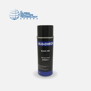 GLO-CHECK Black Ink 820AX-i is an aerosol magnetic particle inspection ink for industrial NDT testing