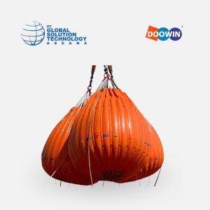 DOOWIN Water Weight Bags for crane load testing, proof load testing, lifting equipment inspection, structural load testing, and industrial water-filled test weights.